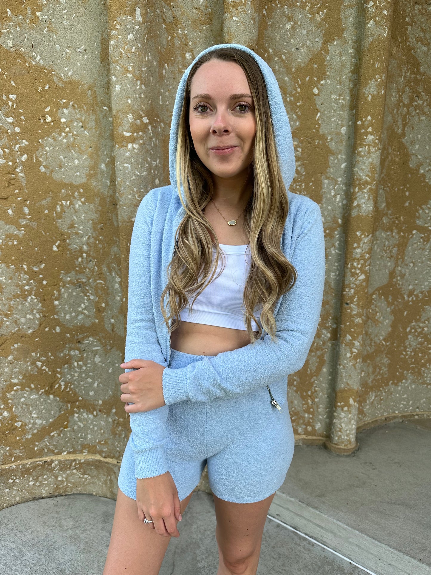 Olivia Lounge Set- Baby Blue