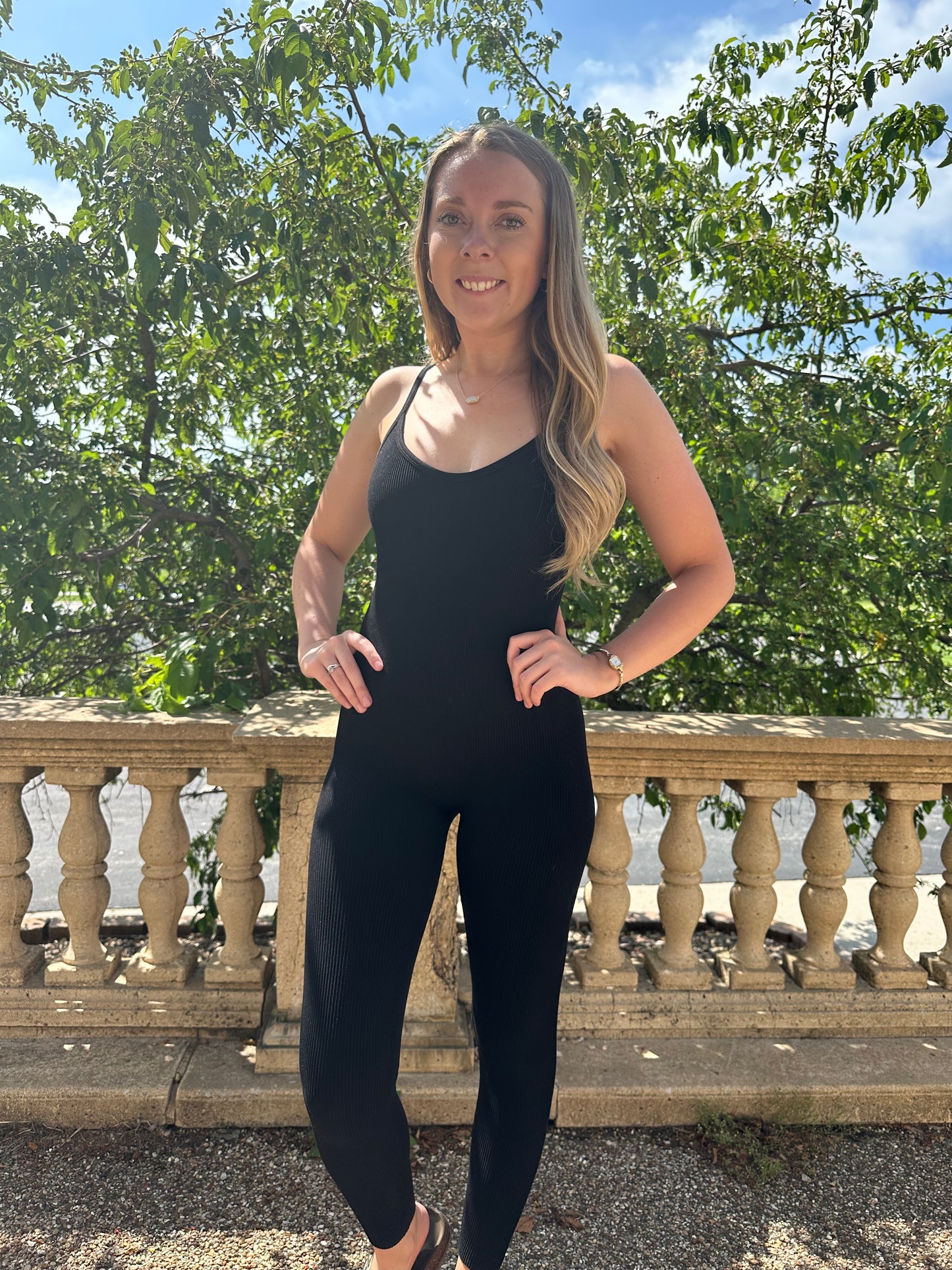 Luna Jumpsuit- Black