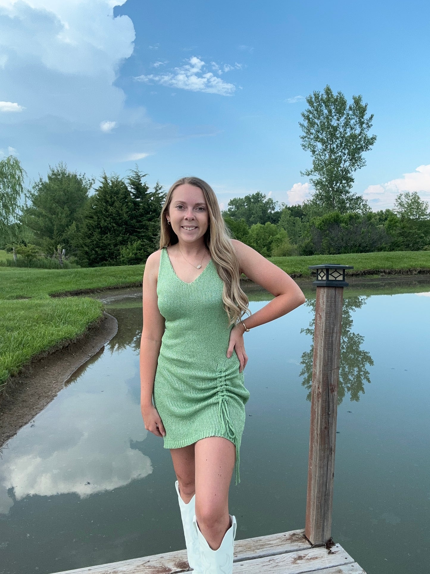 Ella Dress- Green