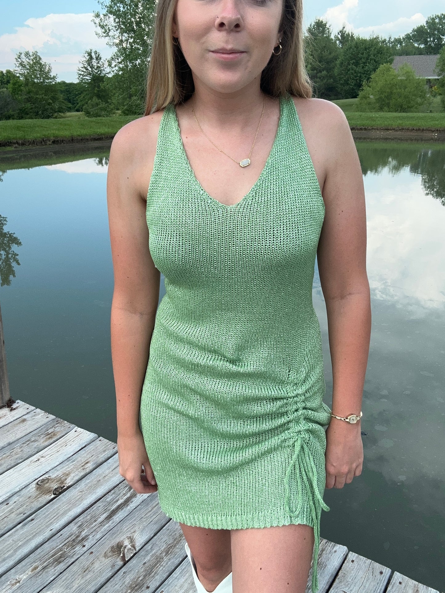Ella Dress- Green