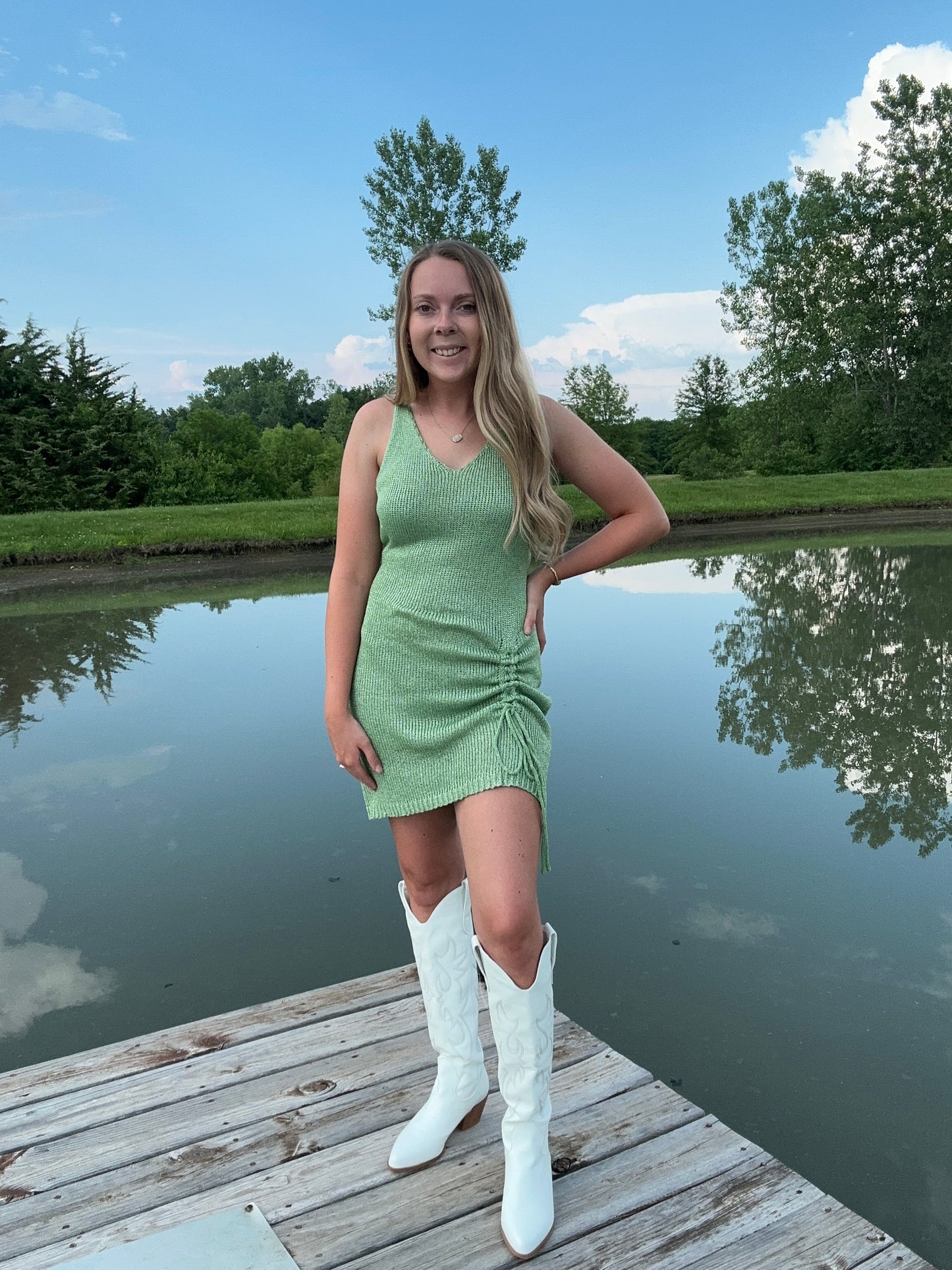 Ella Dress- Green