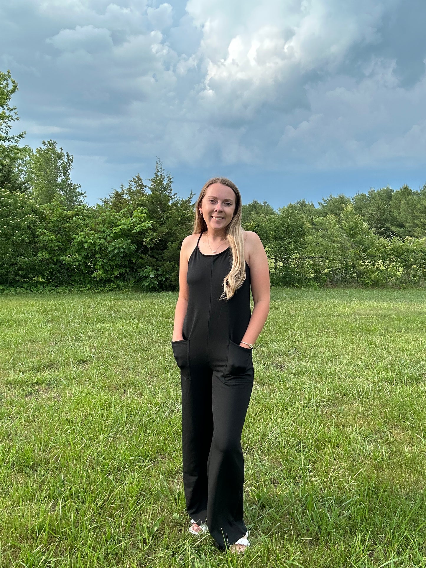 Chloe Jumpsuit- Black