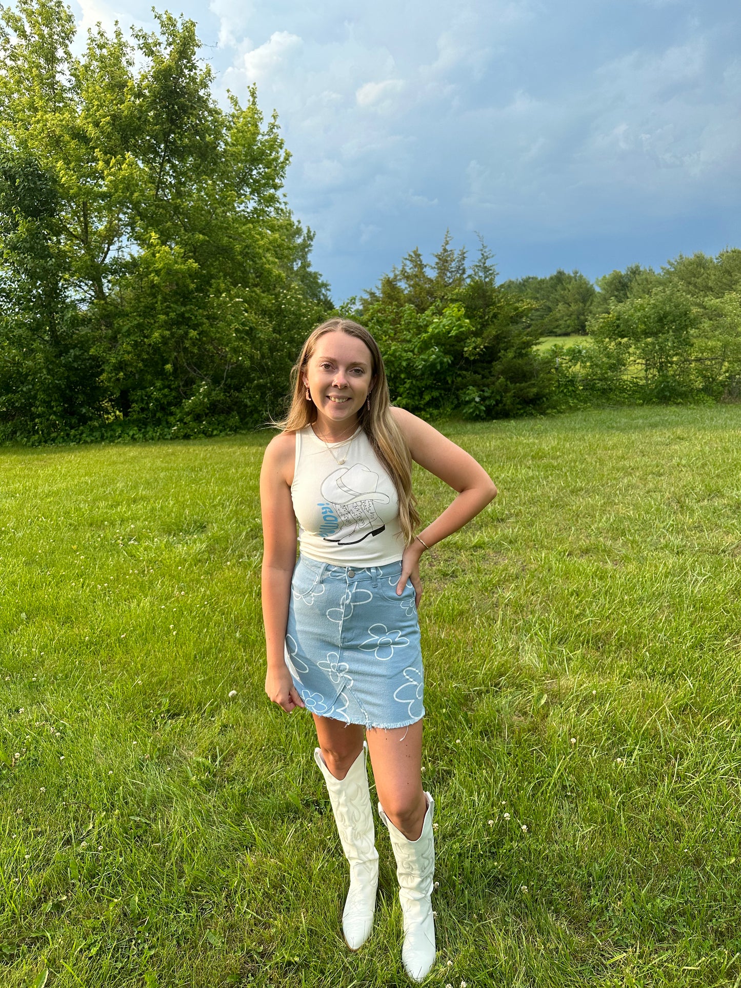 Daisy Mini Skirt