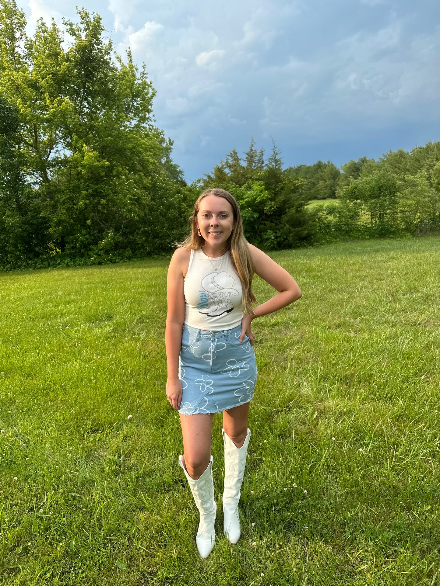 Daisy Mini Skirt