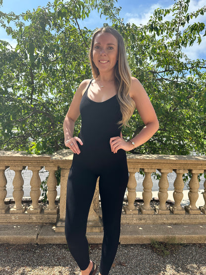 Luna Jumpsuit- Black