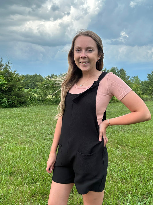 Mia Romper- Black