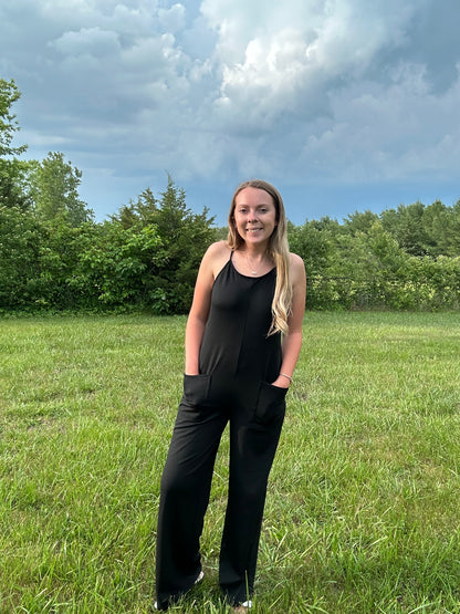 Chloe Jumpsuit- Black